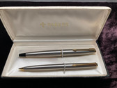 PARKER 45 FLIGHTER FOUNTAIN PEN AND PENCIL SET IN BOX