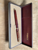 PARKER 75 MARBLED LACQUER FOUNTAIN PEN IN BOX