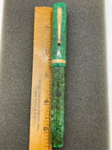 SHEAFFER OVERSIZE LIFETIME FOUNTAIN PEN JADE GREEN 