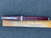SIGNUM ORIONE RED MARBLE RESIN FOUNTAIN PEN F