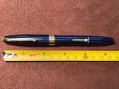 CONWAY STEWART 60L FOUNTAIN PEN BLUE HERRINGBONE