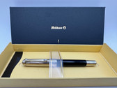 PELIKAN M730 FOUNTAIN PEN STERLING SILVER CAP & KNOB IN BOX M 18K