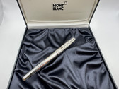 MONTBLANC SOLITAIRE STAINLESS STEEL II FOUNTAIN PEN M 18K