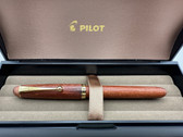 PILOT CUSTOM ART CRAFT MAPLE WOOD FOUNTAIN PEN F 14K NEW IN BOX