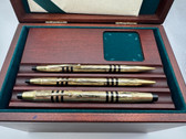 CROSS 150 YEARS LIMITED EDITION ANNIVERSARY FOUNTAIN PEN, BALLPOINT, & PENCIL SET NEW IN BOX 