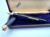 SIGNET RING TOP BCHR FOUNTAIN PEN FINE 14K FLEXIBLE NIB IN BOX