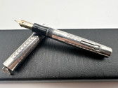 WAHL RING TOP STERLING SILVER SMALL FOUNTAIN PEN F 14K