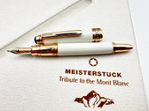 MONTBLANC MOZART TRIBUTE TO THE MONT BLANC LE FOUNTAIN PEN M23269 M 18K NEW IN BOX