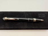 MONTBLANC STARWALKER MIDNIGHT BLACK PLATINUM TRIM BALLPOINT PEN