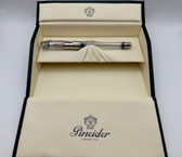 PINEIDER AVATAR TWIN TANK TOUCHDOWN FOUNTAIN PEN CLEAR EF
