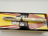 RETRO 51 SCRIPTMASTER II IVORY WHITE FOUNTAIN PEN M NIB