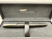 LAMY 2000 BRUSHED BLACK FOUNTAIN PEN FINE 14K NIB
