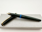 MONTBLANC No 32 GREEN FOUNTAIN PEN EXTRA FINE 14K