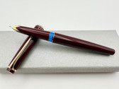 MONTBLANC No 22 BORDEAUX FOUNTAIN PEN EF 14K NIB
