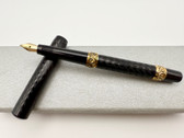 EAGLE PENCIL CO BCHR EYEDROPPER FOUNTAIN PEN F 14K FLEX MINTY