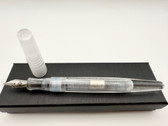 FRANKLIN CHRISTOPH STABILIS MODEL 66 ANTIQUE GLASS FOUNTAIN PEN M NIB