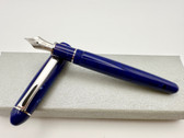PLATINUM 3776 CENTURY MIDNIGHT OCEAN CELLULOID FOUNTAIN PEN NAKAYA F 14K