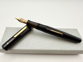 WAHL EVERSHARP OVERSIZE DORIC EXTREMELY RARE #10 ADJUSTABLE NIB F-BUTTER FLEX