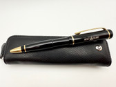 MONTBLANC 100 YEARS ANNIVERSARY LIMITED EDITION HISTORICAL BALLPOINT PEN W LEATHER CASE