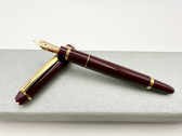 MONTBLANC MEISTERSTUCK 114R BORDEAUX MOZART FOUNTAIN PEN F 14K