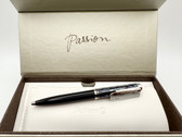PELIKAN SOUVERAN K605 TORTOISESHELL BLACK BALLPOINT PEN