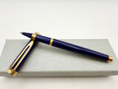 WATERMAN GENTLEMAN BLUE LAQUE ROLLERBALL PEN 