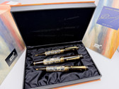 MONTBLANC WRITERS EDITION ALEXANDRE DUMAS 3 PIECE SET FP BP MP M 18K NEW IN BOX