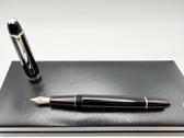 MONTBLANC MEISTERSTUCK 145 PLATINUM CLASSIQUE FOUNTAIN PEN F 14K 