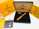 DELTA DOLCEVITA ORO ORANGE OVERSIZE FOUNTAIN PEN VERMEIL TRIM B 18K