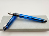 PILOT CUSTOM 74 BLUE FOUNTAIN PEN F 14K