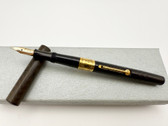 WATERMAN 12 1/2 PSF BCHR FOUNTAIN PEN #2 F 14K SMOOTH BUTTER FLEX