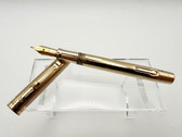 WAHL EVERSHARP GOLD FILLED  FOUNTAIN PEN F 14K SEMI FLEX
