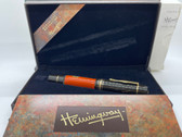 1992 MONTBLANC HEMINGWAY WRITERS EDITION FOUNTAIN PEN NEW IN BOX