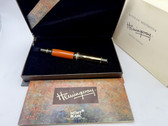 1992 MONTBLANC HEMINGWAY WRITERS EDITION FOUNTAIN PEN NEW IN BOX