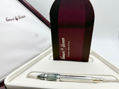 FERRARI DA VARESE ROMEA DIAMOND LE 353/2000 STERLING FOUNTAIN PEN F 18K