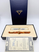 VISCONTI KOLEIDO VOYAGER YELLOW DAWN ACRYLOID ROLLERBALL PEN NEW IN BOX