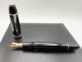 MONTBLANC MEISTERSTÜCK PLATINUM COATED 149 FOUNTAIN PEN M 18K