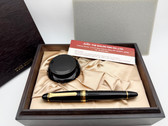 SAILOR KING OF PEN ST BLACK RESIN FOUNTAIN PEN B 21K NEW IN BOX