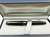 SAILOR PROFESSIONAL GEAR IMPERIAL BLACK FOUNTAIN PEN H-F 21K