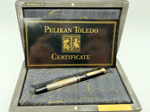 RARE 1986 PELIKAN M700 TOLEDO W GERMANY FOUNTAIN PEN EF 18C FLEX NIB