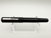 FRANKLIN CHRISTOPH 19 BLACK & SMOKE FOUNTAIN PEN F 18K
