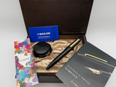 SAILOR KING OF PENS URUSHI EBONITE NAGINATA TOGI FOUNTAIN PEN NAGINATA TOGI MEDIUM NIB