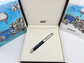 MONTBLANC MEISTERSTUCK AROUND THE WORLD IN 80 DAYS DOUE CLASSIQUE BALLPOINT PEN