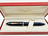 SHEAFFER BALANCE II NAVY BLUE RESIN FOUNTAIN PEN EF 14K