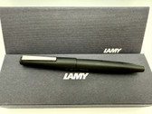 LAMY 2000 BRUSHED BLACK FOUNTAIN PEN F 14K