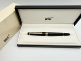 MONTBLANC MEISTERSTUCK No 144 FOUNTAIN PEN BLACK GOLD F 14K