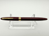 SHEAFFER SARATOGA SNORKEL PASTEL BURGUNDY FOUNTAIN PEN M 14K