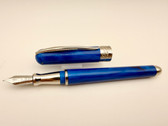 PINEIDER AVATAR UR NEPTUNE BLUE FOUNTAIN PEN EF NIB