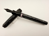 PINEIDER ROCK GRIGIO FOUNTAIN PEN PISTON FILL EF NIB