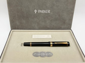 PARKER DUOFOLD CENTENNIAL MK1 FOUNTAIN PEN M 18K